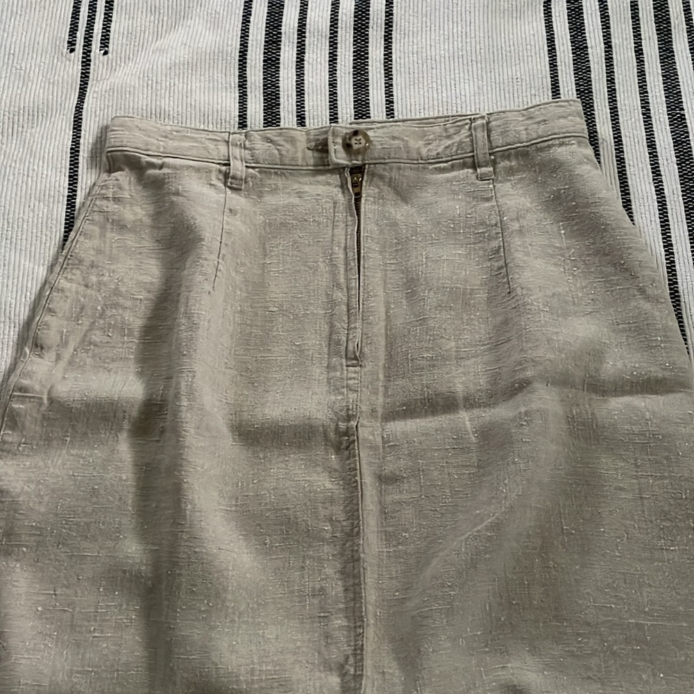 100% linen maxi skirt - Picture 8 of 8